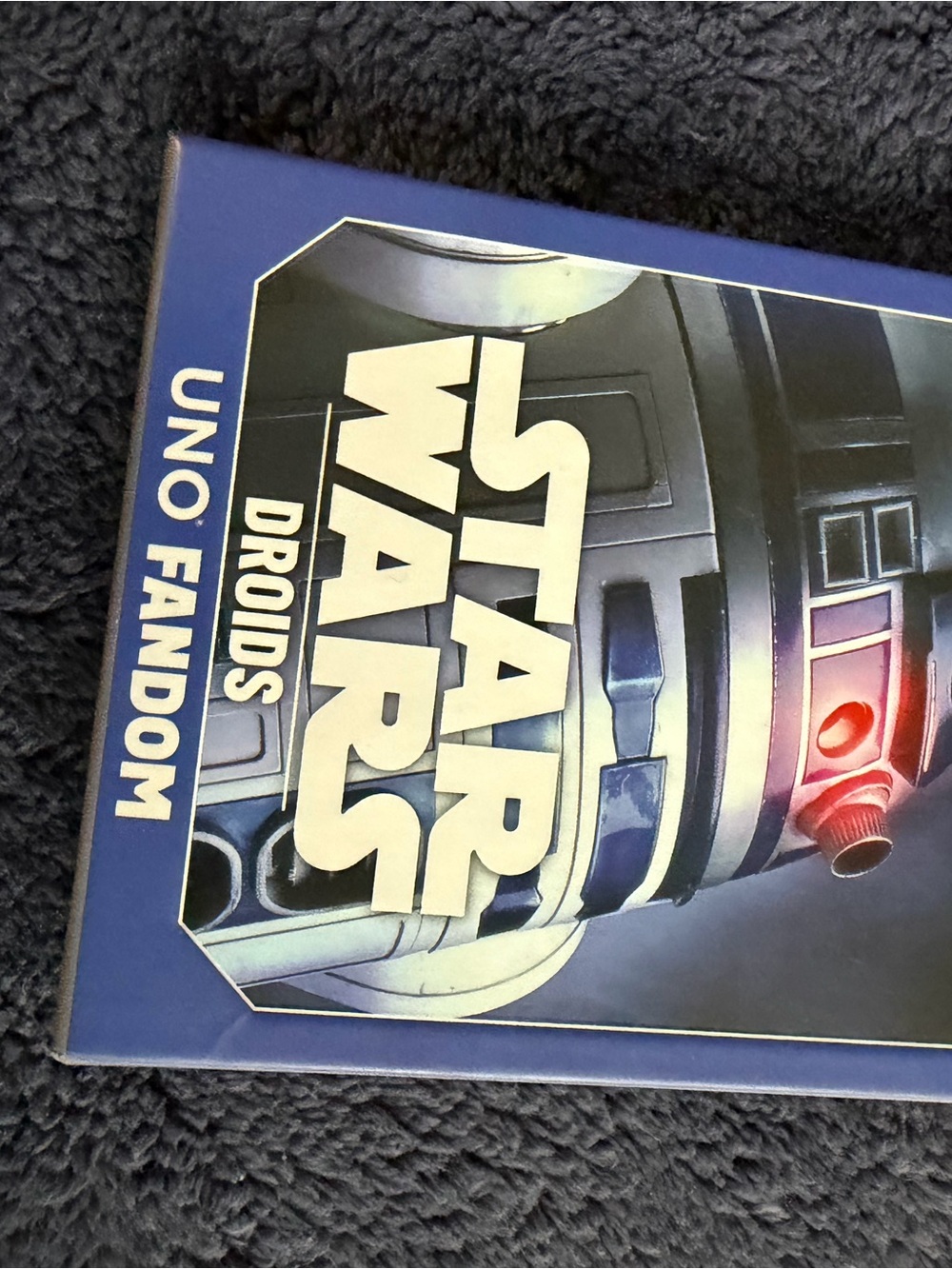 Mattel Star Wars UNO Droids Blue Game Box